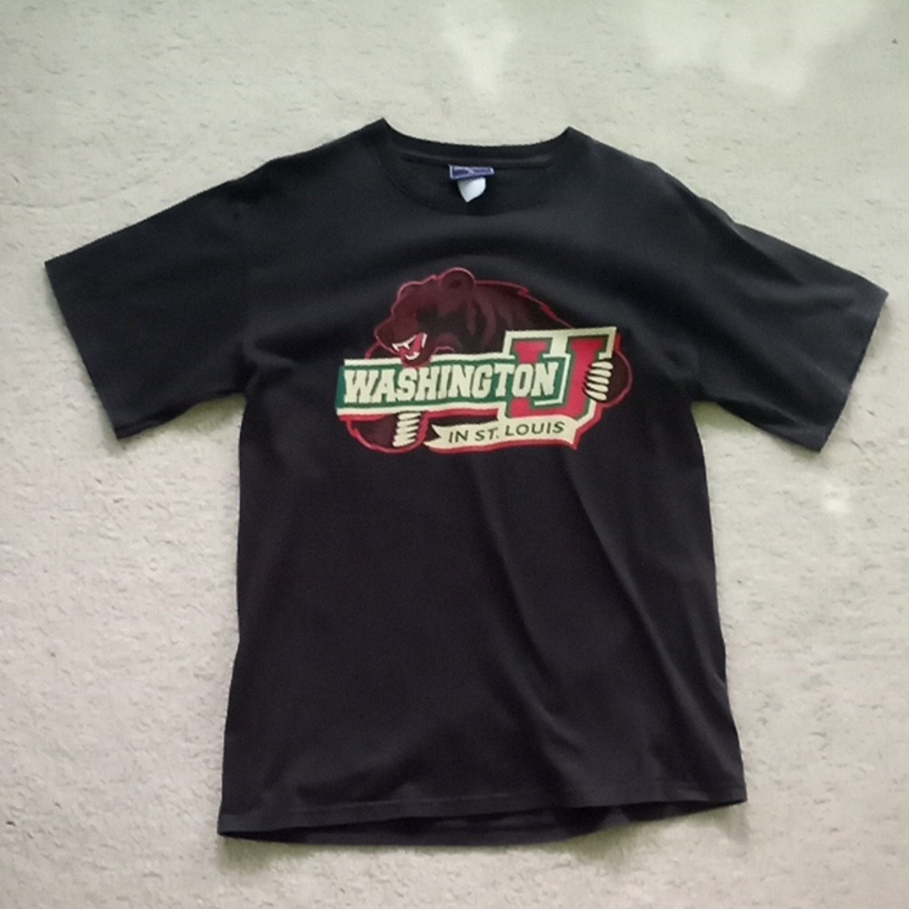 Jansports Mens Medium Colligiate Washington University in Saint Louis Logo Shirt